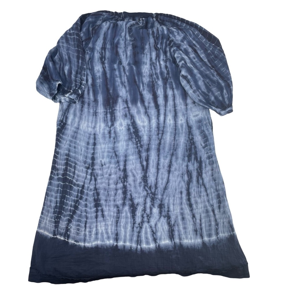 Ocean+Main Tie Dye Tunic Top 2X Blue NWOT - Picture 3 of 9